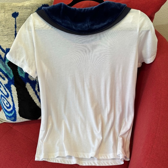 Velvet Collared T-Shirt - NWOT - Picture 4 of 4